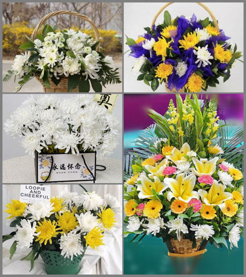 山西长治襄垣县虒亭镇祝家岭村白事提篮配送